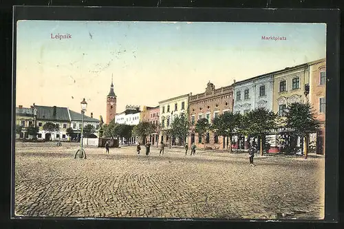 AK Leipnik, Marktplatz