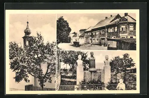 AK Andlerka, Denkmäler, Strassenpartie