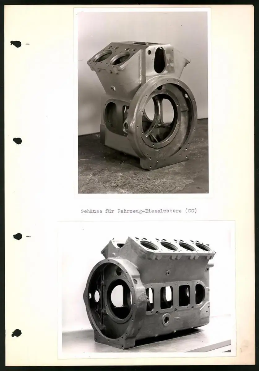 Fotoalbum mit 84 Fotografien Industrie-Werke Karlsruhe AG, Maschinen - und Anlagen Fabrikation, Getriebe, Walzwerke u.a. 12