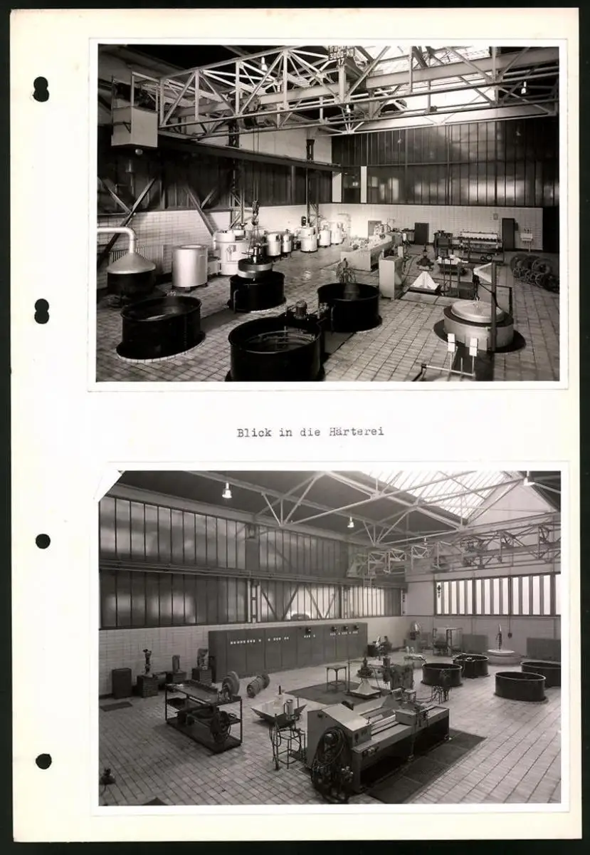 Fotoalbum mit 84 Fotografien Industrie-Werke Karlsruhe AG, Maschinen - und Anlagen Fabrikation, Getriebe, Walzwerke u.a. 14