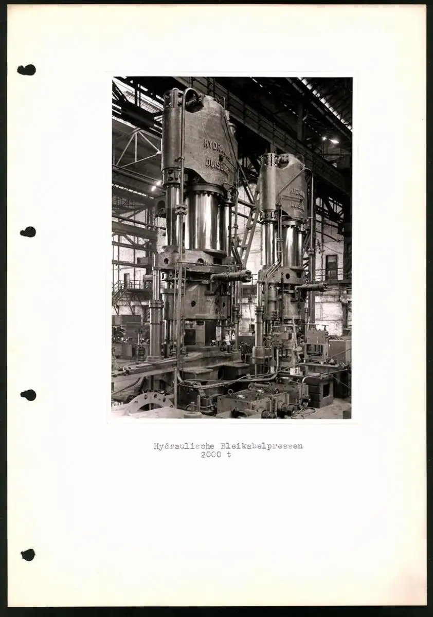 Fotoalbum mit 84 Fotografien Industrie-Werke Karlsruhe AG, Maschinen - und Anlagen Fabrikation, Getriebe, Walzwerke u.a. 19