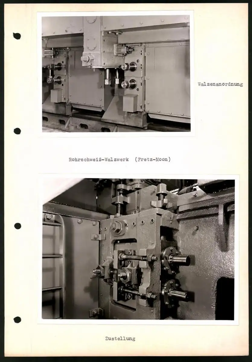 Fotoalbum mit 84 Fotografien Industrie-Werke Karlsruhe AG, Maschinen - und Anlagen Fabrikation, Getriebe, Walzwerke u.a. 29