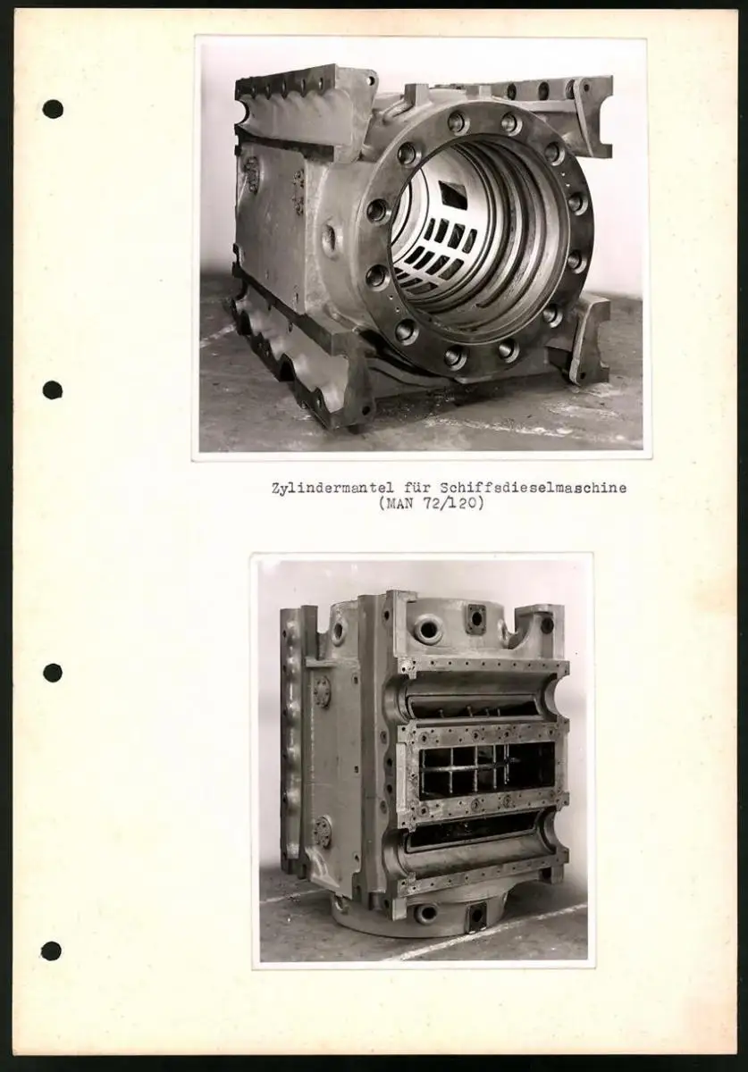 Fotoalbum mit 84 Fotografien Industrie-Werke Karlsruhe AG, Maschinen - und Anlagen Fabrikation, Getriebe, Walzwerke u.a. 4