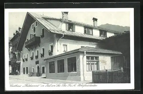 AK Zell am See, Gasthaus Fischerwirt