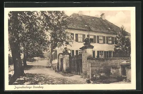 AK Bramberg, Strassenpartie bei der Jugendherberge