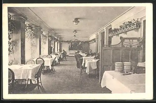 AK Salzburg, Hotel Österreichischer Hof, Terrasse