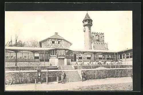 AK Salzburg, Restaurant Hans Krönigsberger mit elektr. Aufzug