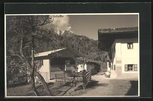 AK Wildental bei Lofer, Gasthaus und Jausenstation von Johann und Gretl Günther