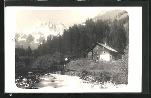 AK Rauris, Hütte am Fluss