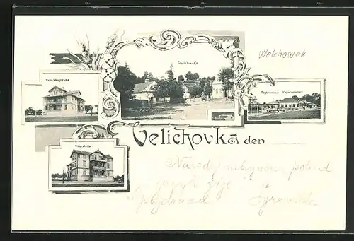 AK Velichovky, Restaurace, Villa Wojteska, Villa Jella