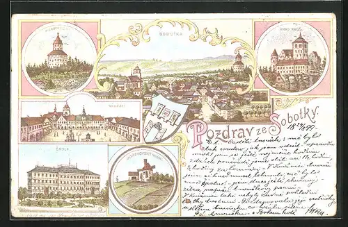 Lithographie Sobotka, Humprecht, Namesti, Celkový pohled