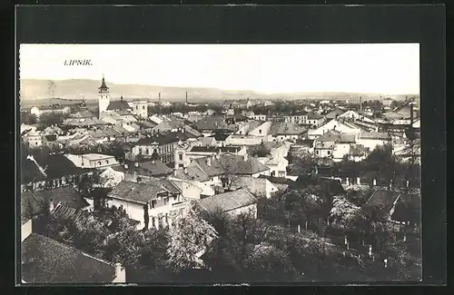 AK Leipnik /Lipnik, Blick über die Dächer der Stadt