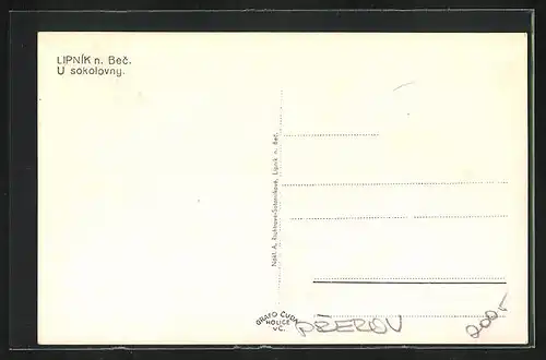 AK Leipnik /Lipnik, U sokolovny