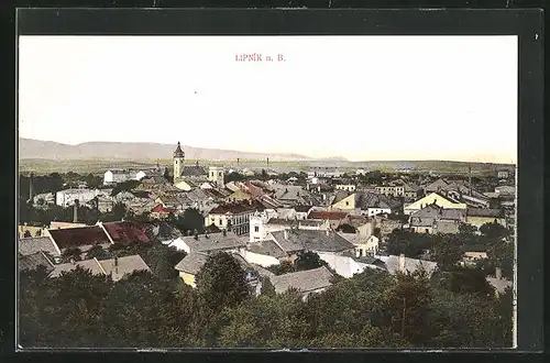 AK Leipnik /Lipnik, Blick über die Dächer der Stadt