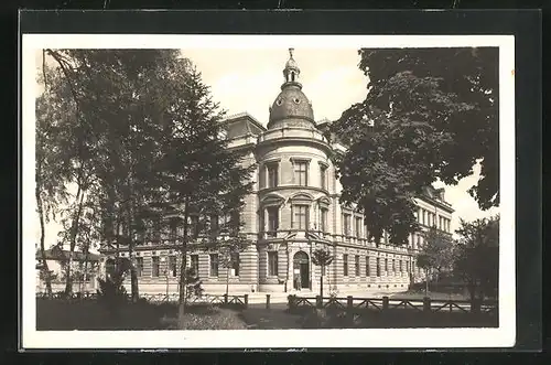 AK Leipnik /Lipnik, 1898 erbautes Gebäude