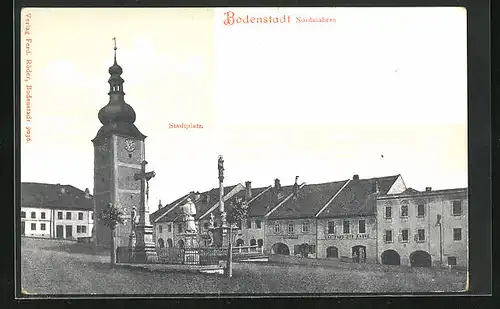 AK Bodenstadt, Kirche am Stadtplatz