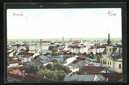 AK Prerau, Blick über den Ort