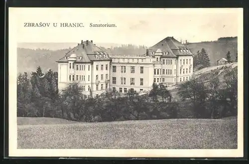 AK Zbrasov u Hranic, Sanatorium