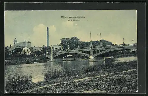 AK Mährisch Weisskirchen, Neue Brücke