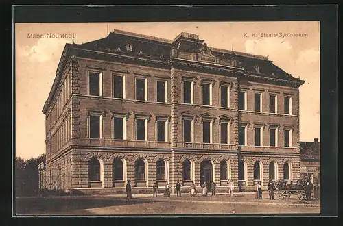 AK Mähr. Neustadt, K. k. Staats-Gymnasium