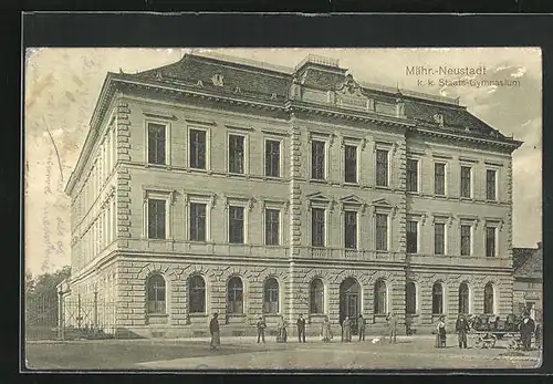 AK Mähr. Neustadt, K. k. Staats-Gymnasium