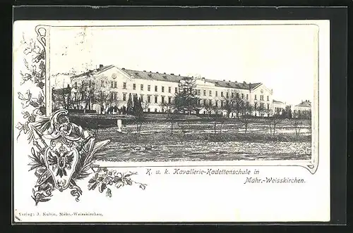 AK Mähr. Weisskirchen, K. u. k. Kavallerie-Kadettenschule