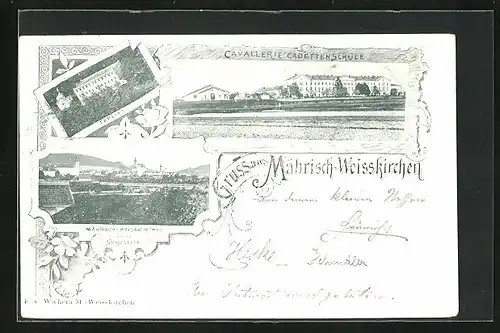AK Mähr. Weisskirchen, Cavallerie Cadetten-Schule