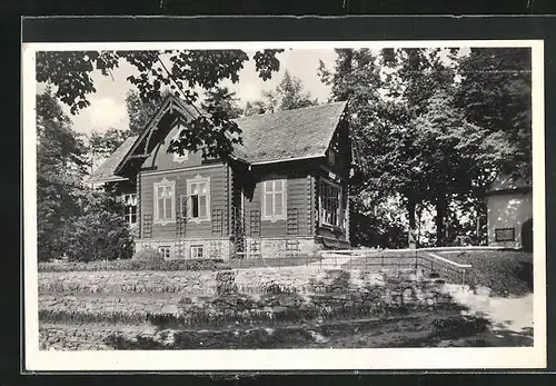 AK Bärn, Gärtnerhaus am Kreuzberg