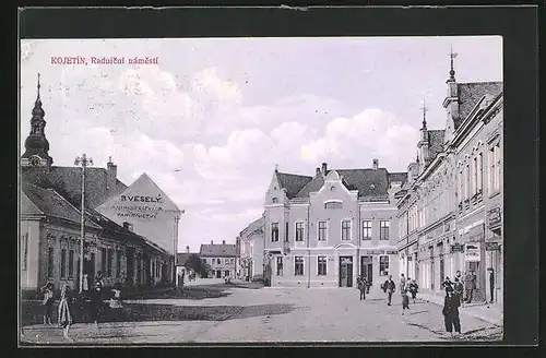 AK Kojetein /Kojetín, Radnicni namesti