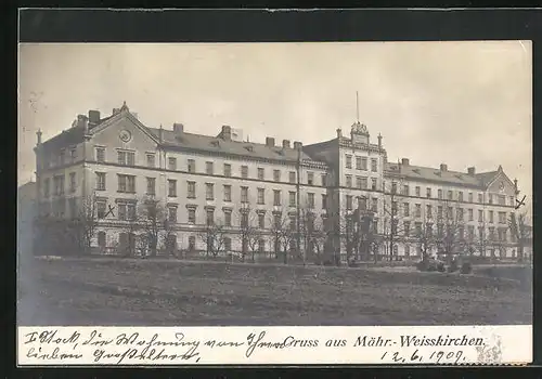 AK Mähr.-Weisskirchen, Grosses Gebäude