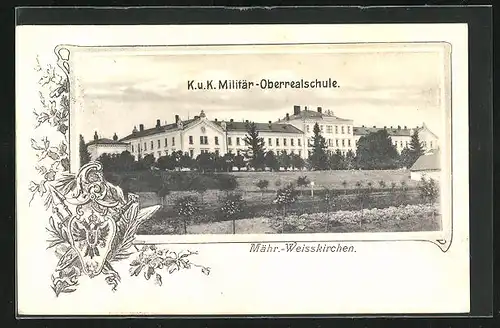 AK Mähr.-Weisskirchen, K.u.K. Militär-Oberrealschule