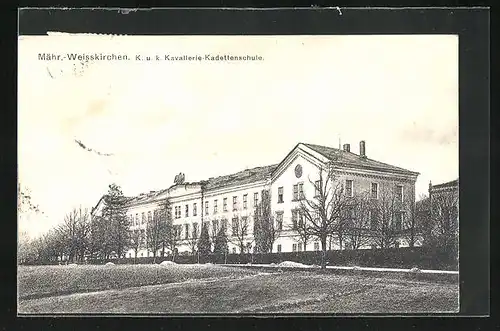 AK Mähr.-Weisskirchen, K.u.k. Kavallerie-Kadettenschule