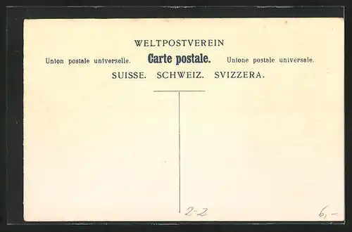 AK Gruppe von Briefmarken und Schweizer Wappen