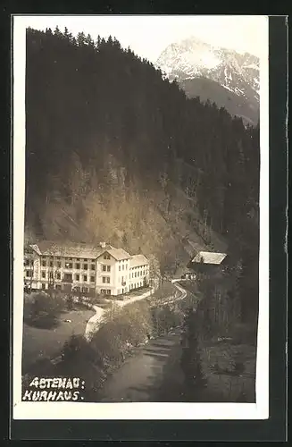 AK Abtenau, Kurhaus im Talgrund