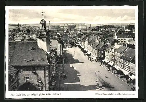 AK Schmölln /Thür., Marktansicht vom Kirchturm aus, Ganzsache, PP 127 C 43 /03