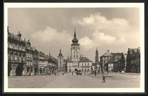 AK Saaz /Zatec, Namesti, Radnice