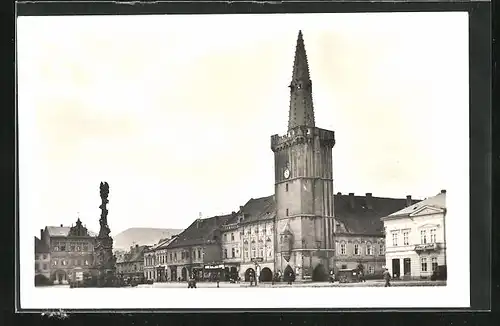 AK Kaaden / Kadan, Radnice, namesti