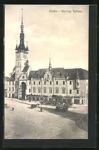 AK Olmütz, Oberring mit Rathaus