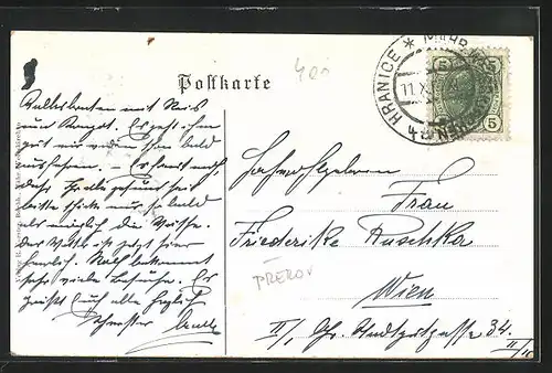 AK Mähr. Weisskirchen, Höh. Forstlehranstalt