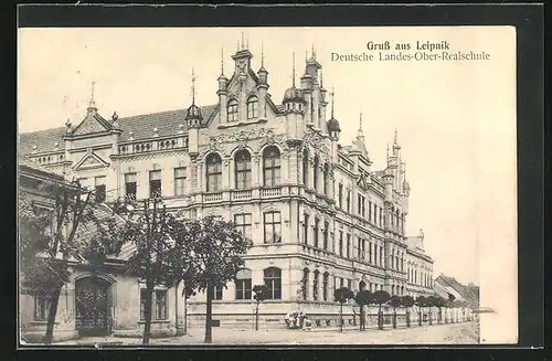 AK Leipnik, Deutsche Landes-Ober-Realschule