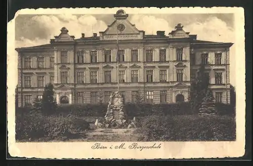 AK Bärn i. M., Bürgerschule