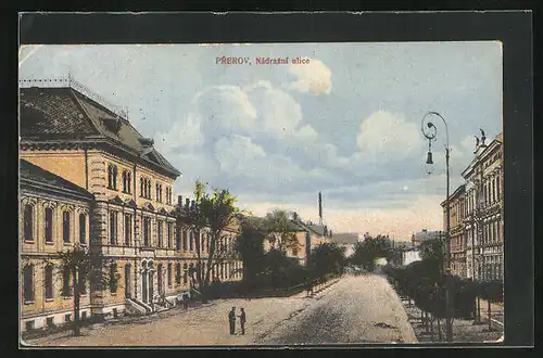 AK Prerov, Nadrazni ulice