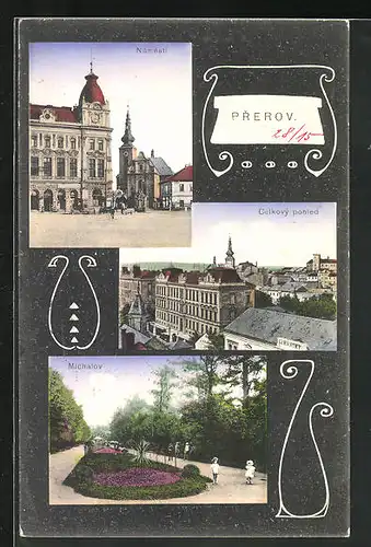 AK Prerov, Namesti, Celkovy pohled, Michalov