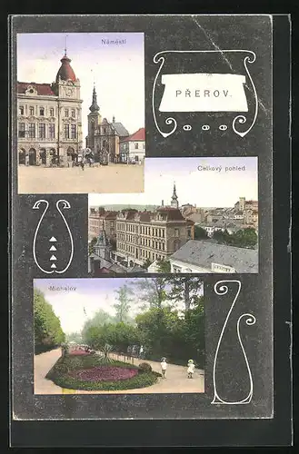 AK Prerov, Namesti, Celkovy pohled, Michalov