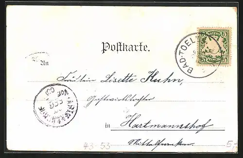 AK München, Schäfflertanz 1900, 1. Reifschwinger Leonh. Bischoff