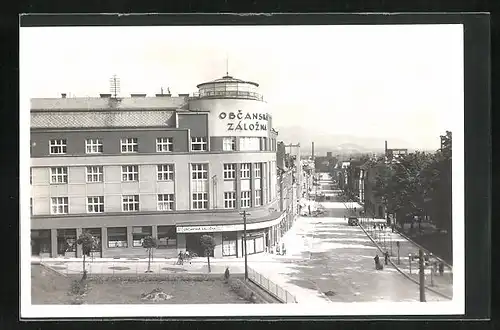 AK Friedeck, Obcanska Zalozna, Strassenpartie