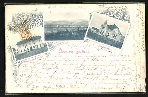 AK Friedland, Villa Starhon, Restaurant Kerlin
