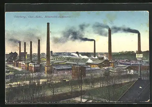 AK Oderberg, Mineralöl-Raffinerie