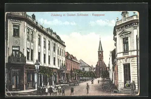 AK Oderberg, Kinder in der Koppgasse