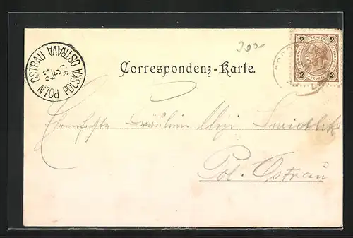 AK Herrlitz, Blick auf den Ort